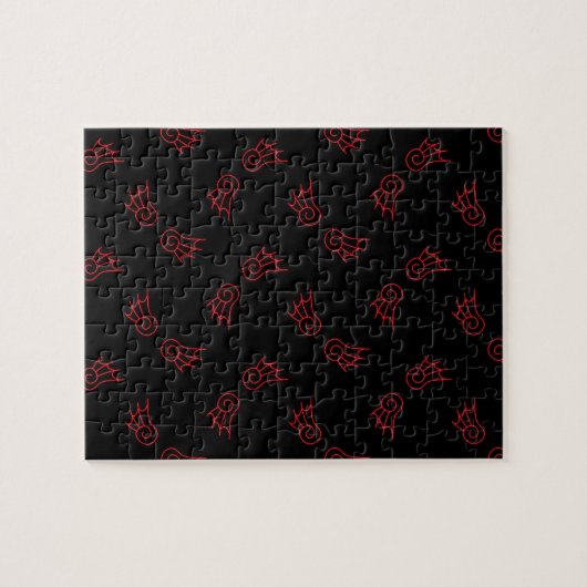 Falln Chibi Demon Wings Puzzle (Horizontal)