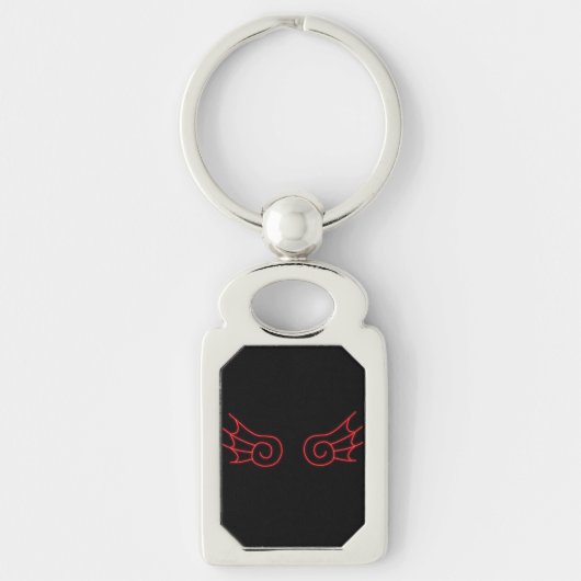 Falln Chibi Demon Wings Schlüsselanhänger (Vorderseite)