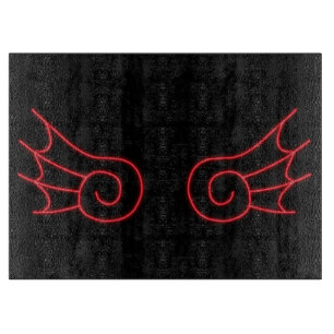 Falln Chibi Demon Wings Schneidebrett