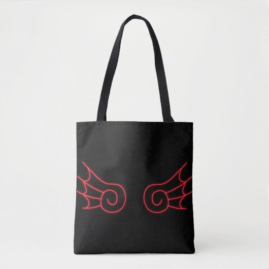 Falln Chibi Demon Wings Tasche (Vorderseite)