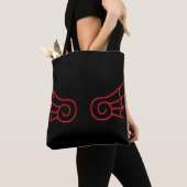 Falln Chibi Demon Wings Tasche (Von Nahem)