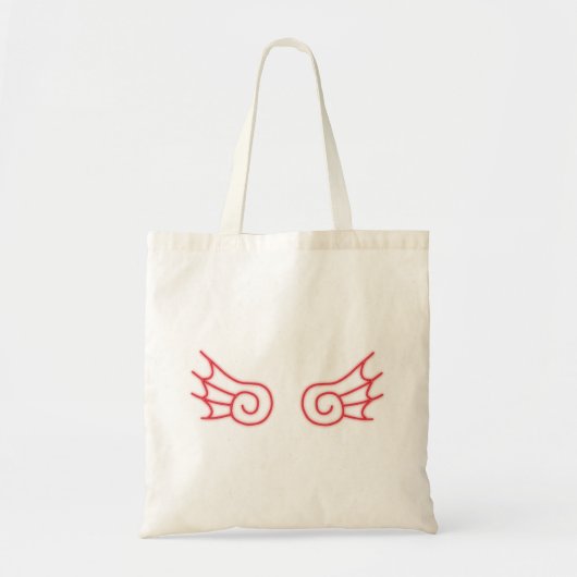 Falln Chibi Demon Wings Tragetasche (Vorne)