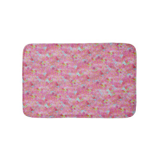 Falln Chirimen Floral Pink Badematte