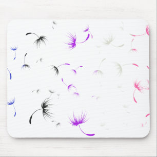Falln Dandelion Seeds Genderfluid Stolz Mousepad