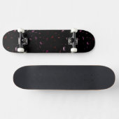 Falln Dandelion Seeds Lesbian Pride Skateboard (Horizontal)