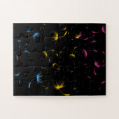 Falln Dandelion Seeds Pansexual Pride Puzzle (Horizontal)
