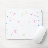 Falln Dandelion Seeds Transgender Pride Mousepad (Mit Mouse)