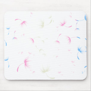 Falln Dandelion Seeds Transgender Pride Mousepad