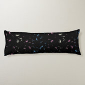 Falln Dandelion Seeds Transgender Pride Seitenschläferkissen (Rückseite)