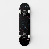 Falln Dandelion Seeds Transgender Pride Skateboard (Vorderseite)