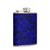 Falln Dark Blue Mermaid Scales Flachmann (Rechts)