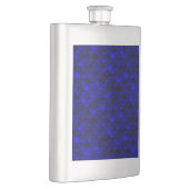 Falln Dark Blue Mermaid Scales Flachmann (Rechts)