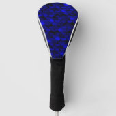 Falln Dark Blue Mermaid Scales Golf Headcover (Vorderseite)