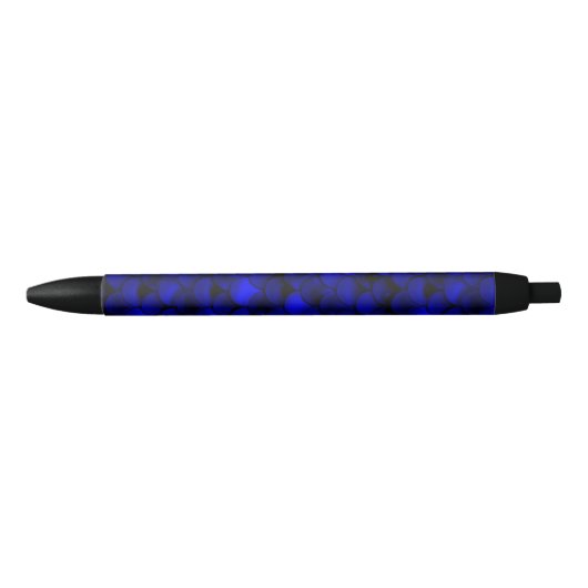 Falln Dark Blue Mermaid Scales Kugelschreiber (Vorderseite)