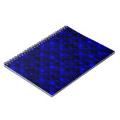 Falln Dark Blue Mermaid Scales Notizblock (Linke Seite)