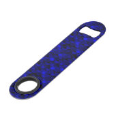 Falln Dark Blue Mermaid Scales Speed Flaschenöffner (Rückseite Schrägansicht)