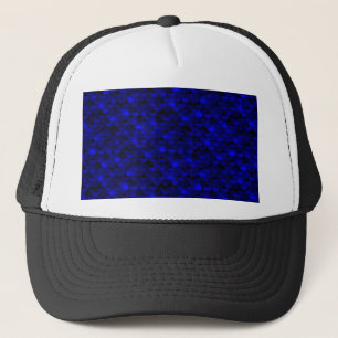 Falln Dark Blue Mermaid Scales Truckerkappe