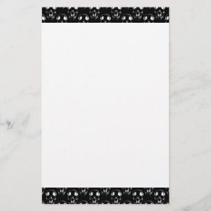 Falln Dark Skulls Briefpapier