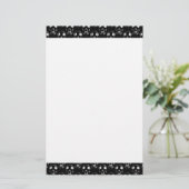 Falln Dark Skulls Briefpapier (Stehend Vorderseite)