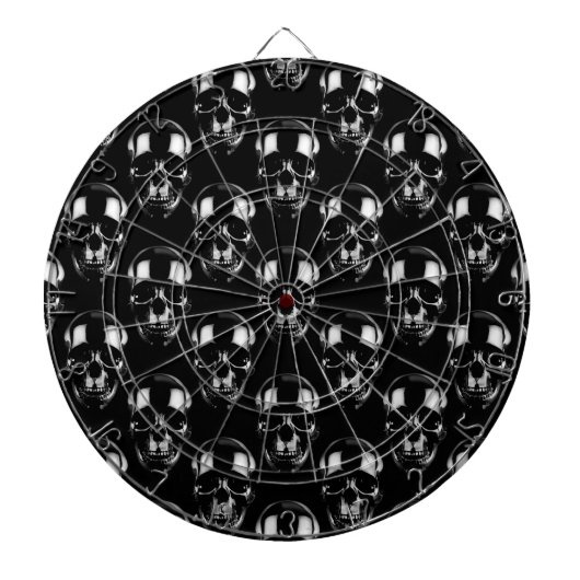 Falln Dark Skulls Dartscheibe (vorne)
