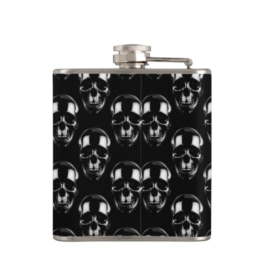 Falln Dark Skulls Flachmann (Rückseite)