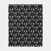 Falln Dark Skulls Fleecedecke (Vorderseite)