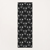 Falln Dark Skulls Yogamatte (Vorderseite)