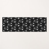 Falln Dark Skulls Yogamatte (Vorderseite (Horizontal))
