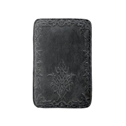 Falln Dark Tribal Badematte (Vorderseite Vertikal)