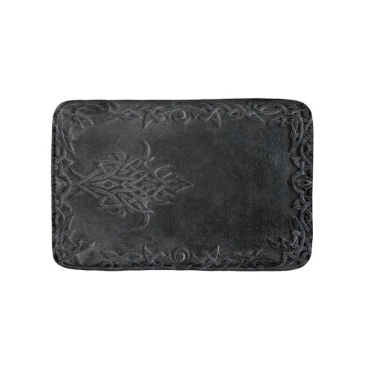 Falln Dark Tribal Badematte (Vorderseite)