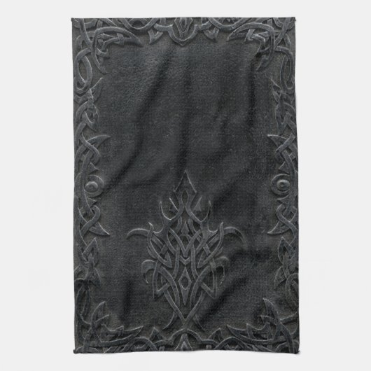 Falln Dark Tribal Handtuch (Vertikal)