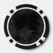 Falln Dark Tribal Pokerchips (Rückseite)