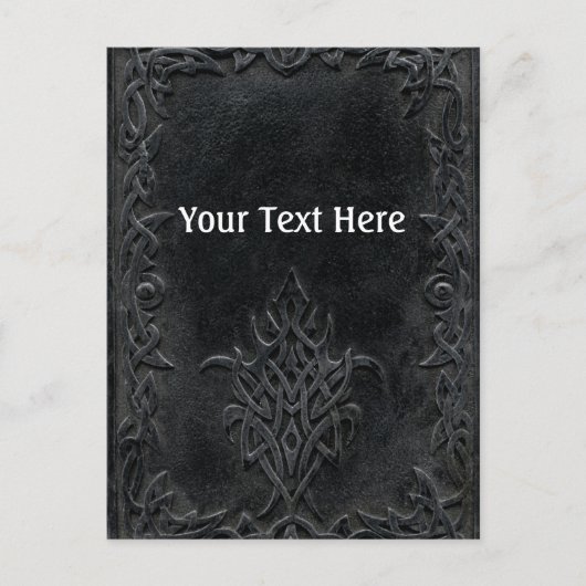 Falln Dark Tribal Postkarte (Vorderseite)