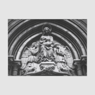 Falln, das sie auf Hoch wartet Seidenpapier