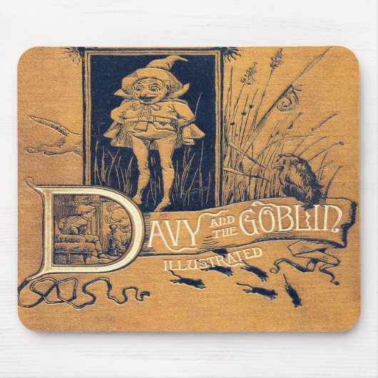 Falln Davy und das Goblin-Buch Mousepad (Vorne)