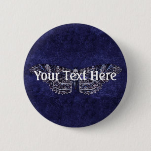 Falln Deathshead Moth Button