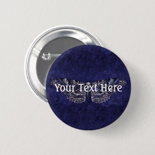 Falln Deathshead Moth Button (Vorne & Hinten)
