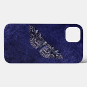 Falln Deathshead Moth Case-Mate iPhone Hülle (Rückseite (Horizontal))