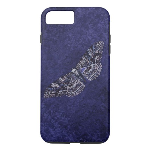 Falln Deathshead Moth Case-Mate iPhone Hülle (Rückseite)