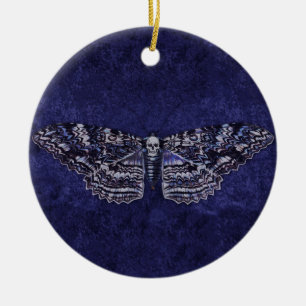 Falln Deathshead Moth Keramik Ornament