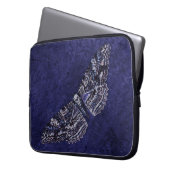 Falln Deathshead Moth Laptopschutzhülle (Vorderseite Links)