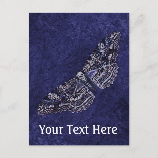 Falln Deathshead Moth Postkarte (Vorderseite)