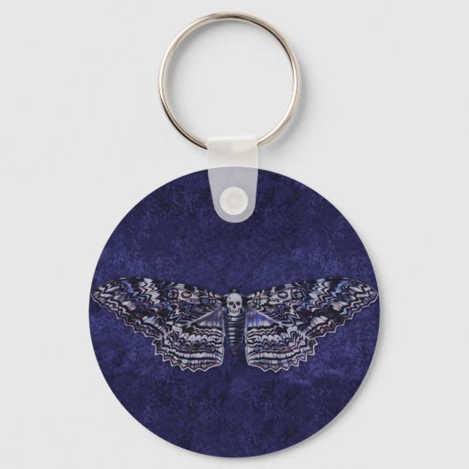 Falln Deathshead Moth Schlüsselanhänger (Vorderseite)