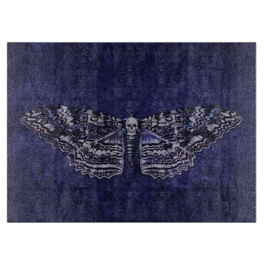 Falln Deathshead Moth Schneidebrett (Vorderseite)