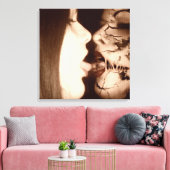 Falln Embrace Leinwanddruck (Insitu (Wohnzimmer))