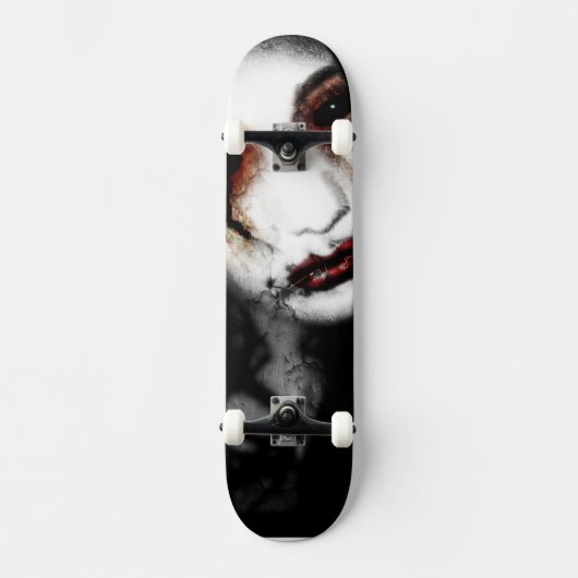 Falln Engel von Loss Originelle Kunst Skateboard (Vorderseite)