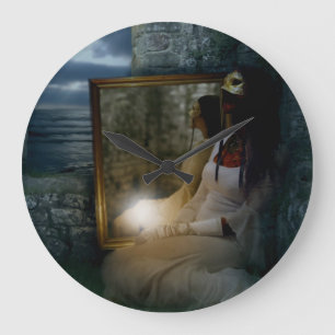 Falln ewiger Vanity Große Wanduhr