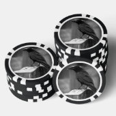 Falln fand eine Feder Pokerchips (Stapel)