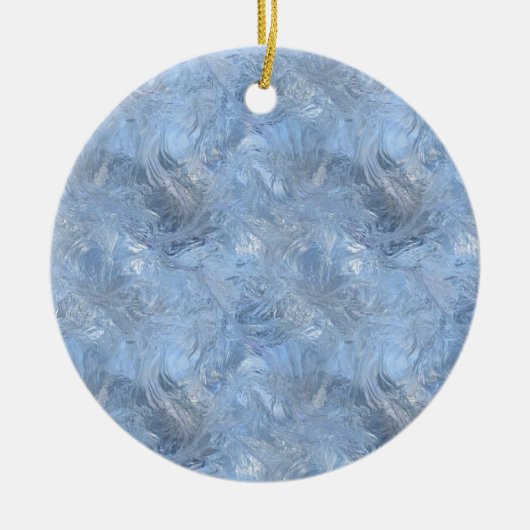Falln Fantasy Ice Keramik Ornament (Vorne)
