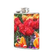 Falln Floral Crimson Waves Flachmann (Links)